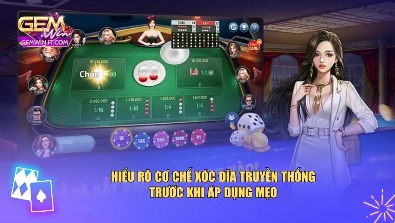 Hiểu rõ cơ chế xóc đĩa truyền thống trước khi áp dụng mẹo