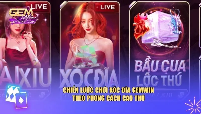 Chiến lược chơi xóc đĩa Gemwin theo phong cách cao thủ