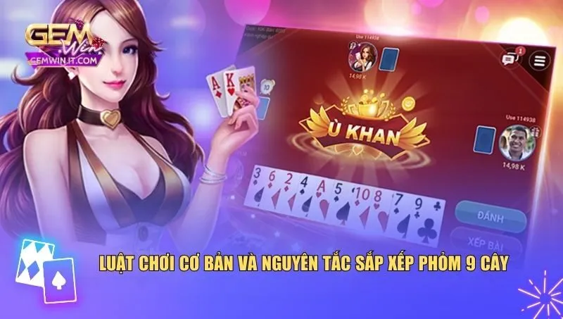 Cách Chơi Phỏm 9 Cây Từ Cơ Bản Đến Chiến Thuật Thắng Lớn Luật chơi cơ bản và nguyên tắc sắp xếp phỏm 9 cây